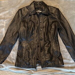 Wilsons Leather Women's Classic Black Jacket